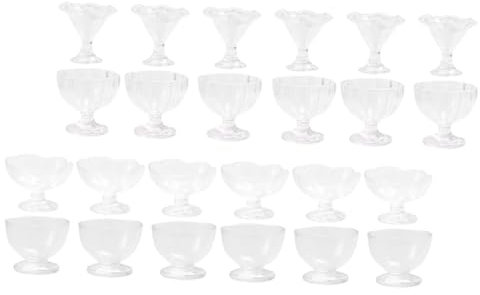 Kisangel Stück Puppenmöbel im Maßstab 1:6 bescherung Weihnachten geldgeschenke Weihnachten Valentinstagsgeschenk stylingbã¼rsten winzig Miniatur Mini-Cup-Modell Kochgeschirr-Modell PVC