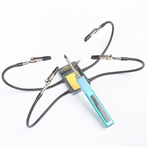 Third Helping Hands Soldering Aid Tool For PCB Board Holder For TS101 For TS80P TS101 Electric Soldering Iron Multi-function Stand