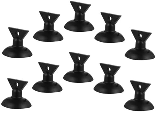 Sosoport 10pcs High Reach Light Bulb Changer Set Triangular Handle Suction Cups Reusable Suction Cup Light Bulb Remover Tool for High Ceiling and