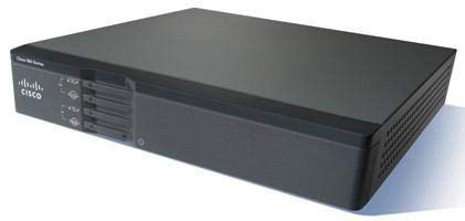 Cisco 866VAE Secure ISDN Router (VDSL2, ADSL2+, 5-Port, 4-polig, 4X RJ45, USB)