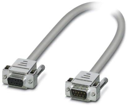 Phoenix Contact Kabel / 9-polig, D-Sub Buchse / 9-polig, D-Sub Stecker, 3m
