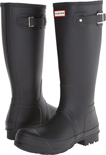 Hunter Herren Original Tall Gummistiefel, Schwarz, 43 EU