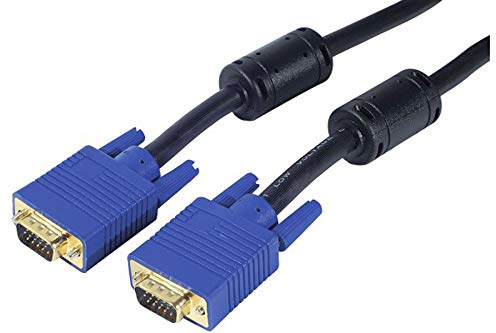 Cable VGA 0.50 m negro oro