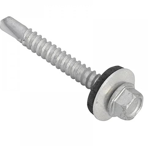 TechFast Light Duty Sheet to Steel Roofing Screws | 5.5 x 45mm | Elementech | Bag 100