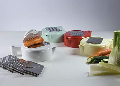 Grattugia manuale universale 4 lame con salvadita valentini