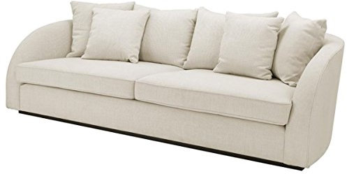 Casa Padrino Luxus Hotel Sofa Naturfarbig 255 x 91 x H. 72 cm - Designer Kollektion