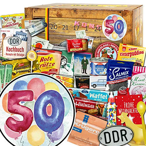 50 Geburtstag + Adventskalender + Adventskalender Ideen für Erwachsene 2024 2025