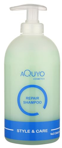 Style & Care Repair Shampoo für trockenes, geschädigtes oder strapaziertes Haar (500ml) | Struktur verbessernde Haarpflege für normales und feines Haar | ohne Salz, Silikone und Parabene