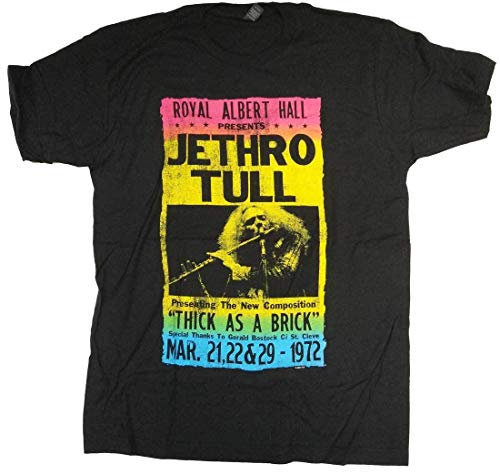 MMBVC Jethro Tull T-Shirt - Albert Hall Thick As A Brick Gig 100% US Import XL