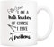 5Aup Tasse à café humoristique pour professeur de mathématiques avec inscription « I'm A Math Teacher of Course I Have Problems » 325 ml
