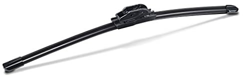 MICHELIN Radius Beam Wischerblatt, 380 mm, mehrere Anschlüsse im Lieferumfang enthalten, Montagehaken, Klemmlasche, obere Verriegelung und seitliche Stiftwischerarme