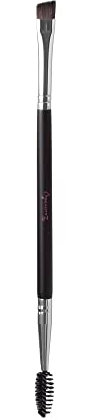 Beauty7 Double Embout Pinceaux a Sourcils Brosse a Cils Professionnel Goupillon Cils Extension Eyebrow Eyelash Outil de Maquillage Cosmetique