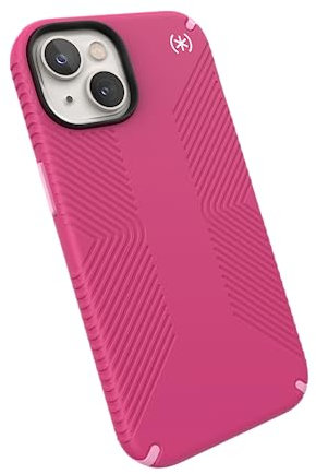 Speck Presidio Grip 2 - Carcasa para Apple iPhone 14 y iPhone 13, color rosa