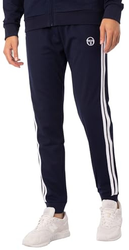 Sergio Tacchini Men's New Damarindo Track Joggers, Maritime Blue, M