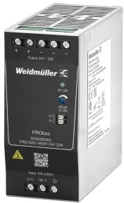 Weidmüller Stromversorgung PRO BAS 24V DC 20A 480W