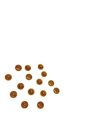 Lot de 100 capuchons pour vis Torx – Cache-vis Torx en plastique dans différentes tailles (chêne RAL 1011, TX 30)