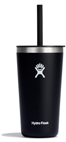 Hydro Flask Trinkhalmdeckel, 590 ml, Schwarz