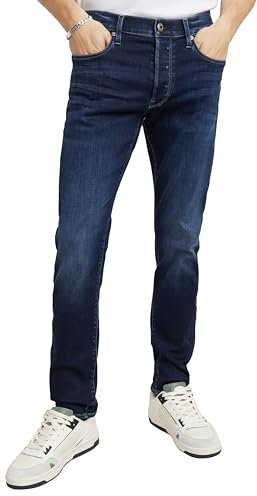 G-Star Homme Jean 3301 Slim, Bleu (dk aged D25742-8968-89), 31W / 32L