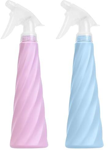 YOUYIDUN 2 Pz 350 ML Spruzzino Nebulizzatore, Spruzzino Acqua, Bottiglia Spray Vuota, Spruzzino per Piante, Flaconi Spray Vuoti, Vaporizzatore Acqua Riutilizzabile per Giardino Parrucchiere Cucina
