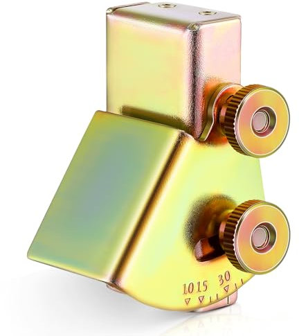 Feekoon Universal Knife Angle Guide - Adjustable 10 to 45 Degree Jig for Belt Sander