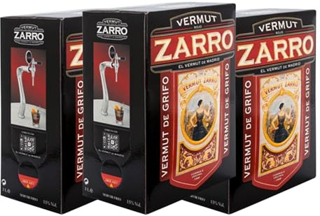 Vermut Sanviver Zarro Bag in Box 3 L (Caja de 3 Bag in Box de 3 L)