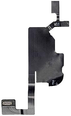DBEIXIWEI Altavoz de repuesto para teléfono inteligente, color negro, con sensor de proximidad, cable flexible para iPhone 13