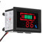 Tester Doppio di Tensione Ed elettricità LED Misuratore di capacità della Batteria per Auto 12V 24V 48V 60V (batteria al litio 24V)