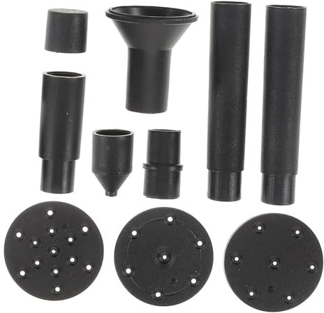 Veemoon 10Pcs Solar Fountain Accessories for Garden Waterfall Solar Powered Water Nozzles for Ponds and Baths Universal Pump Fitting Features