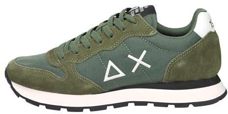 SUN68 Uomo Sneakers Basse Z45101 Poliestere Verde Chiaro 43