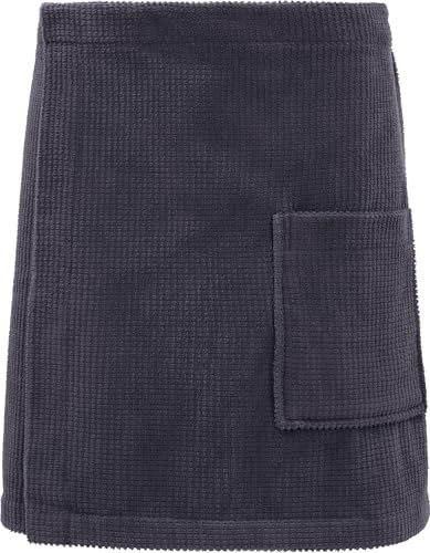 Erwin Müller Kilt Schwanau Jacquard-Velours anthrazit Größe 70x190