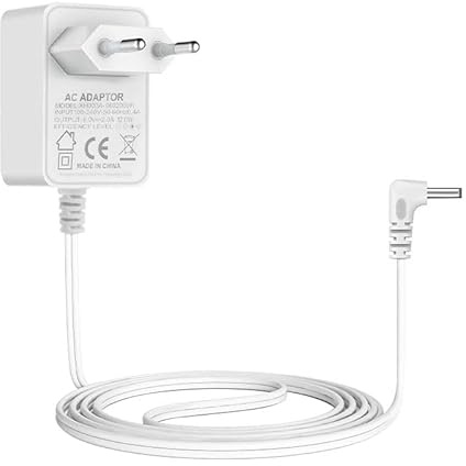 6V Netzteil Ladekabel, Adapter Charger Kompatibel mit Philips Avent Babyphone SCD501/00 SCD503/26 SCD505 SCD510 SCD560 SCD570 SCD580 SCD600 SCD609 SCD720/86 SCD730/86 Babyphone Ladegerät Netzteil Weiß