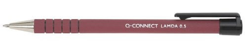 Q-Connect KF00671 Kugelschreiber Lamda, 0,7 mm, rot