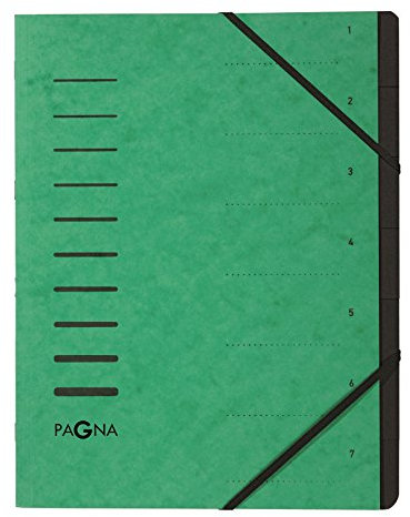 Pagna Ordnungsmappe 7-teilig aus Pressspan