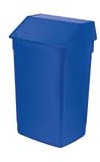 Addis 54 Litre Fliptop Bin Blue Finish AG813424