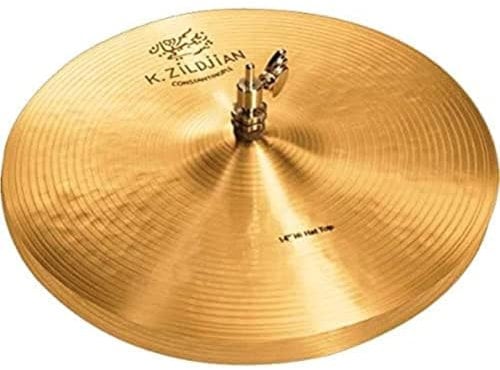 ZILDJIAN - K1070-14 K CONSTANTINOPLE HIHAT PAIR, Piatto per Batteria, Hi-Hat, Diametro 14, Famiglia K Constantinople, Peso Medio Leggero/Medio, Finitura Tradizionale
