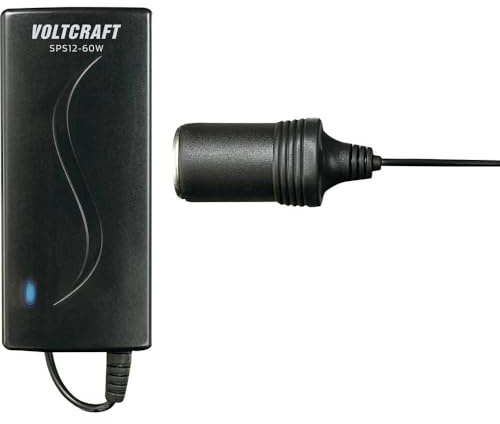 VOLTCRAFT SPS12-60W KFZ Tischnetzteil, Festspannung 12 V/DC 5000 mA 60 W