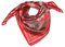 LORENZO CANA Foulard pour la femme – écharpe de 100% soie pour le printemps et l´été, carré avec les mesures de 70 x 70 cm – en rouge ecru beige sable marron rose