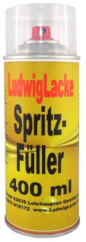 LudwigLacke 1 Spraydose Spritzspachtel Spritzfüller Grundierung grau für Autolack