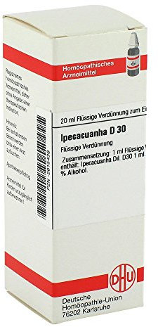 Ipecacuanha D30 DHU Dilution, 20 ml Lösung