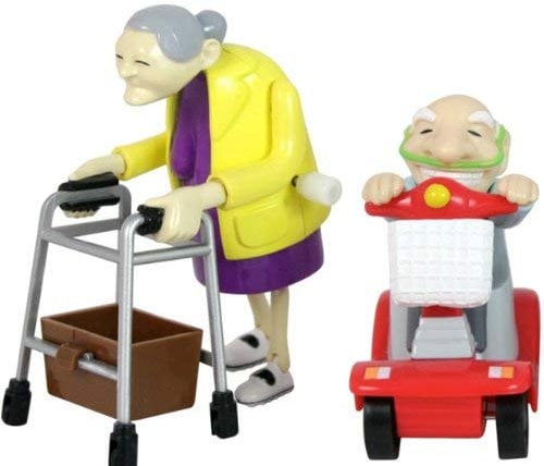 Rasende Oma und Opa im 2er-Set