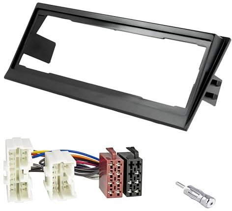 1 DIN Car stereo facia radio adapte for Volvo 740/760 / 940/960 + ISO connector + aerial antenna adapter 1 din