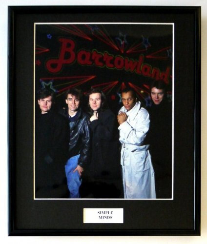 Framed Photo Simple Minds/Foto/gerahmt