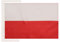 AZ FLAG - Flagge Polen - 45x30 cm Mit Kordel - Polnische Fahne 30 x 45 Cm - Flaggen