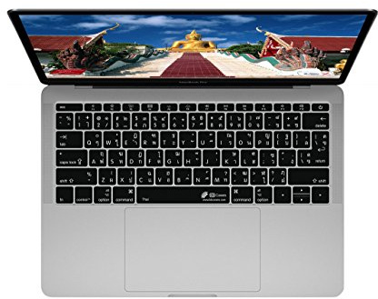 QWERTY Abdeckung mit Layout Thai für MacBook Pro ohne Touch Bar (Late 2016)