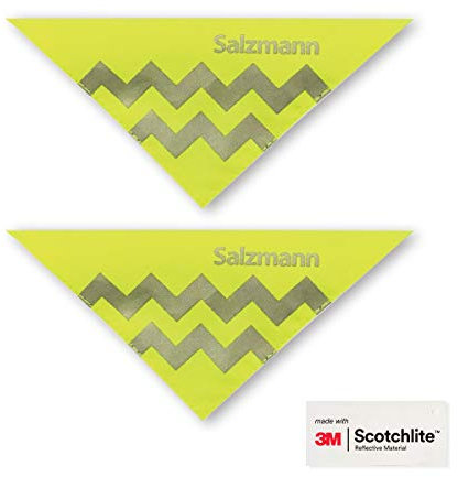 Salzmann Reflektoren für Kinderwagen und Fahrräder - Sicherheitsreflektoren - Hergestellt mit 3M Scotchlite