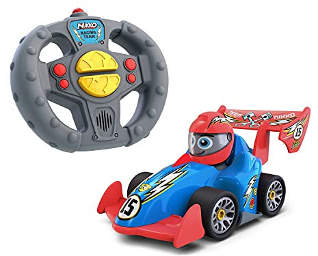 Nikko RC – Voiture Télécommandée 1:20 pour Enfants, Sons et Klaxon Rigolo, Sécurisée et Facile à Piloter