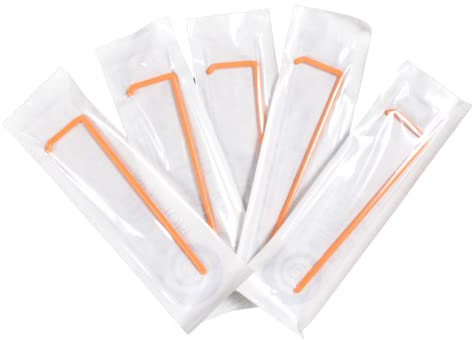 Labsales Einwegstreuer aus Polystyrol für Bakterien und Zellkultur auf Petrischalen und Agarplatten, einzeln verpackt, 25 und 500 Stück erhältlich (25 Streuer)