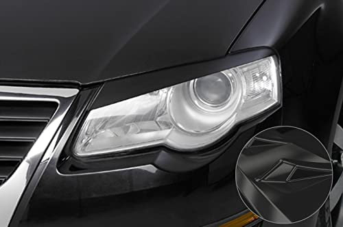 CSR - Automotive Scheinwerferblenden Kompatibel mit/Ersatz für VW Passat B6 (Typ 3C) SB035-G