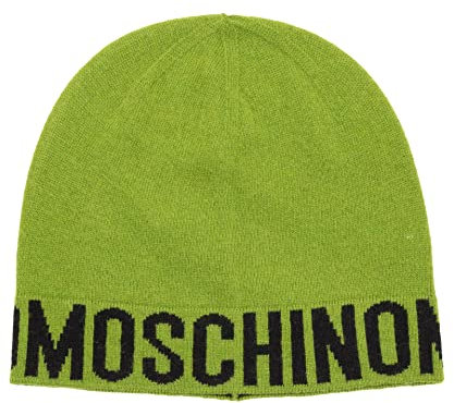 Moschino Damen Mütze Green