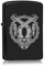 Feuerzeug Schwarz - Totenkopf
